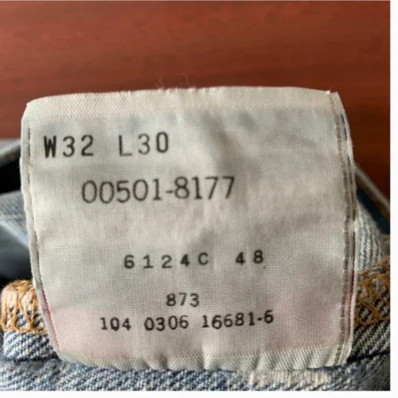 Vintage Men's 501 Levis Mom Jeans